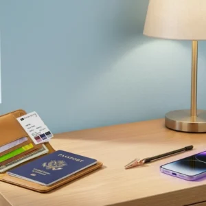 Jet-Set Chic Passport Wallet