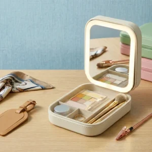 Glow & Go™ Makeup Mirror Case