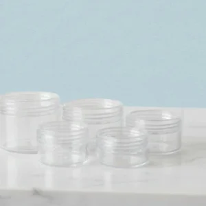 Pack Light, Glow Rightâ„¢ Cosmetic Jars - Set of 10
