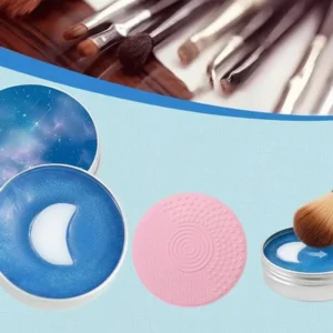 Glow On the Go: Mini Brush Cleanser Tin
