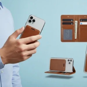 SnapStay Magnetic Travel Wallet